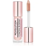 Korektory do twarzy - Makeup Revolution CONCEAL &amp; DEFINE CONCEALER - Korektor w płynie - C0.5 MAKDC5 - miniaturka - grafika 1