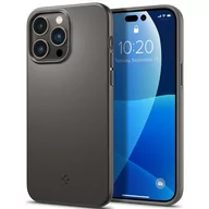 Etui i futerały do telefonów - Etui SPIGEN Thin FIt do Apple iPhone 14 Pro Szary - miniaturka - grafika 1