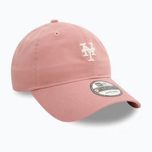 Czapka z daszkiem New Era Mini Washed 9Twenty New York Mets dark pink WYSYŁKA W 24H 30 DNI NA ZWROT - Czapki damskie - miniaturka - grafika 1