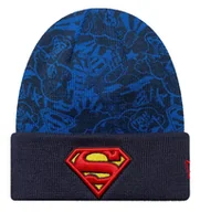Czapki damskie - Czapka zimowa dziecięca NEW ERA Superman Youth DC Beanie - miniaturka - grafika 1