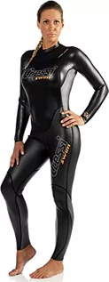Stroje kąpielowe - Cressi Triton, strój kąpielowy damski z neoprenu, Triathlon garnitur 1.5 MM, czarny, M DG002303 - grafika 1