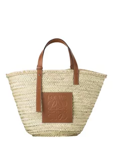 Loewe Torba Shopper Basket Large beige - Torebki damskie - miniaturka - grafika 1
