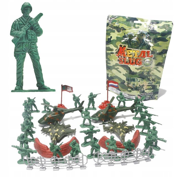 ŻOŁNIERZYKI PLATIKOWE WOJSKOWY ZESTAW LUDZIKÓW ŻOŁNIEZYKÓW FIGURKI