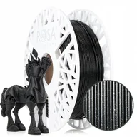 Filamenty i akcesoria do drukarek 3D - Filament ROSA 3D PLA Galaxy 1,75 mm 0,5kg Black Czarny - miniaturka - grafika 1