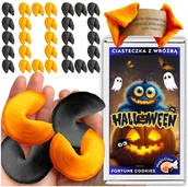 Pieczywo chrupkie - Ciasteczka z Wr����b�� dla Dzieci Halloween Magia na Imprez�� Kolorowe 100 szt - miniaturka - grafika 1