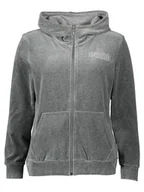Bluzy damskie - Puma Bluza "Essentials Plus Velour" w kolorze szarym - miniaturka - grafika 1