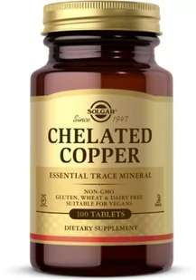 Chelated Copper (100 tabl.) - Suplementy diety - miniaturka - grafika 1