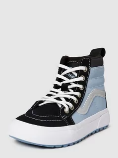 Buty dla chłopców - Sneakersy wysokie z detalami z logo model ‘SK8-HI’ - grafika 1