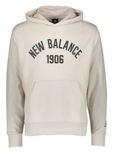 New Balance Bluza "Essentials Varsity" w kolorze kremowym - Bluzy męskie - miniaturka - grafika 1