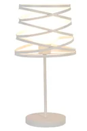 Lampy stojące - Biała lampa stołowa w stylu industrialnym - Beso - miniaturka - grafika 1