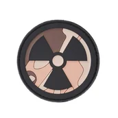 Odzież taktyczna i umundurowanie - 101 Inc. - Naszywka 3D - Nuclear - Pustynny - 444130-7334 - miniaturka - grafika 1