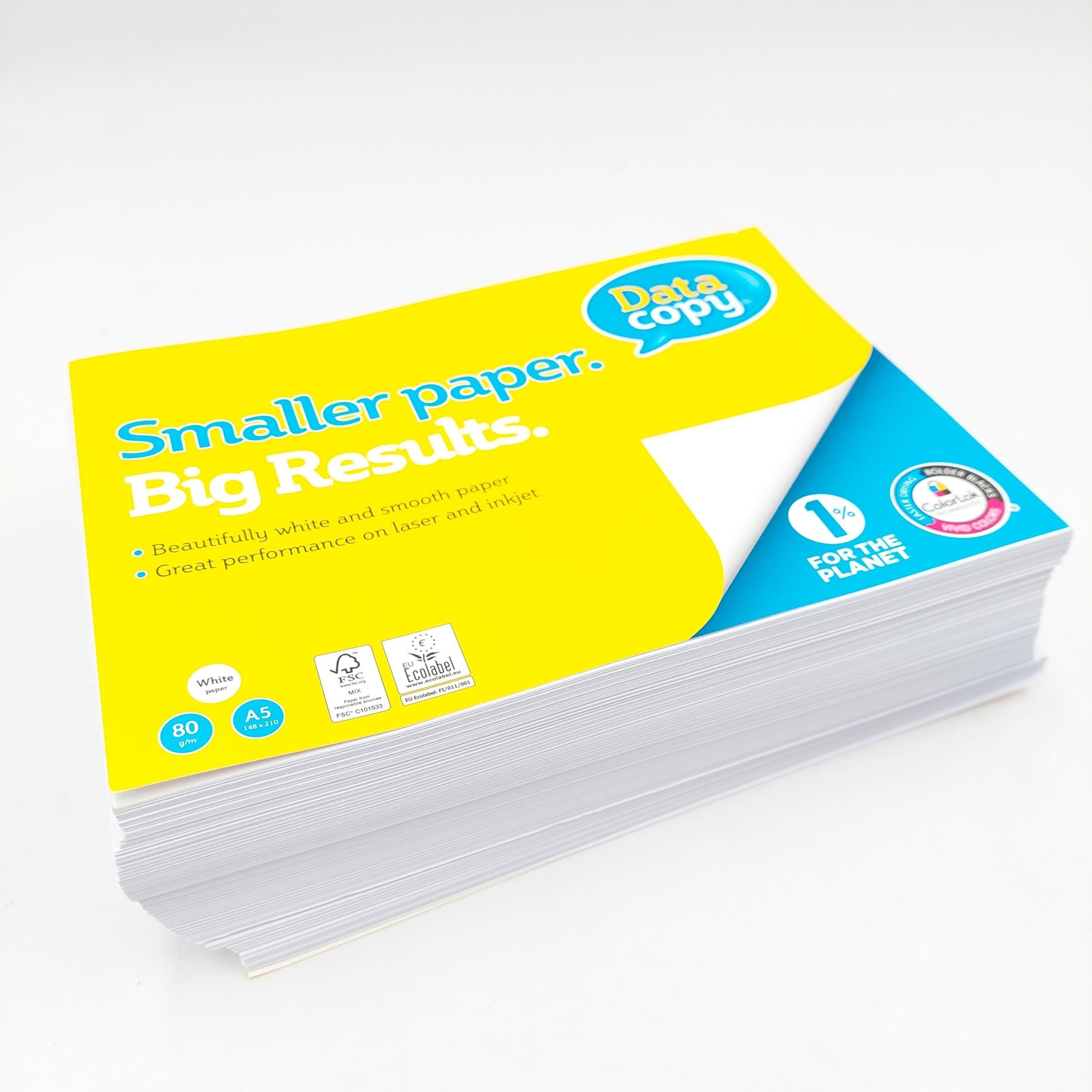 Copy paper Data Copy 80g A5 white - 500 sheets 521836