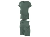 Piżamy ciążowe - esmara® Piżama ciążowa z bawełną organiczną (Zielony, XS (32/34)) - miniaturka - grafika 1