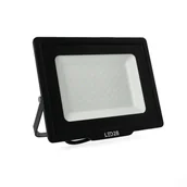 Lampy ogrodowe - Praktyczny Projektor Oświetleniowy Tokio 100W Czarny Barwa Neutralna Biała - miniaturka - grafika 1