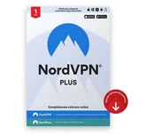 Programy finansowe i kadrowe - NordVPN Plus VPN + Zabezpieczenia 1 Rok - miniaturka - grafika 1