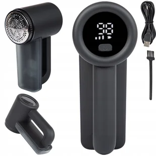 Golarka do ubrań 2 x DUŻA MOCNA GOLARKA DO UBRAŃ 2000mAh 6 OSTRZY 5 WAT + KABEL USB-C I PĘDZ - Golarki do ubrań - miniaturka - grafika 1