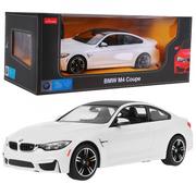 Zabawki zdalnie sterowane - Rastar, auto zdalnie sterowane samochód R/C BMW M4 Coupe Biały 1:14 RASTAR - miniaturka - grafika 1
