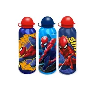 Bidony dla dzieci - Aluminiowy bidon butelka dla dzieci Spiderman Marvel Kids Euroswan 500ml - miniaturka - grafika 1