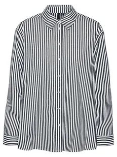 Vero Moda Koszula w kolorze czarno-białym - Bluzki damskie - miniaturka - grafika 1