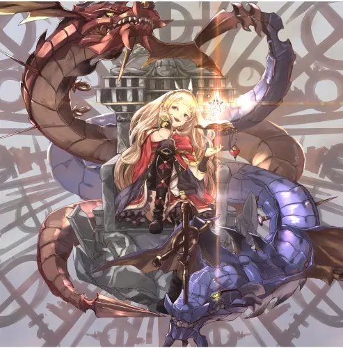 Plakat Anime Granblue Fantasy grf_225 A1+ (custom)