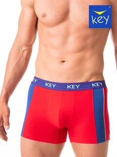 SZORTY KEY MXH-238 A24 (kolor niebieski, rozmiar L) - Majtki męskie - miniaturka - grafika 1