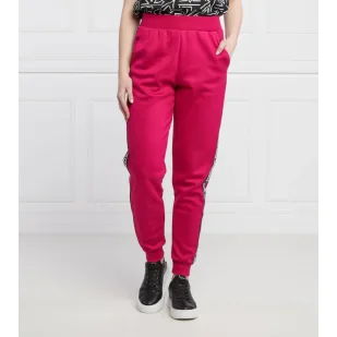 Karl Lagerfeld Spodnie dresowe | Regular Fit - Dresy damskie - miniaturka - grafika 1