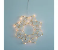 Ozdoby bożonarodzeniowe - Eglo 411017 - LED Dekoracja bożonarodzeniowa EDGE LED/1,92W/3/230V Gwiazda - miniaturka - grafika 1