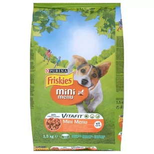 Purina Friskies kurczak z warzywami 1,5 kg - Sucha karma dla psów - miniaturka - grafika 1