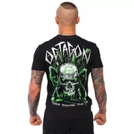 Koszulki sportowe męskie - Octagon T-Shirt Koszulka Spiderskull Black - miniaturka - grafika 1