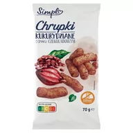 Chrupki - Simpl Chrupki kukurydziane o smaku czekoladowym 70 g - miniaturka - grafika 1