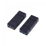 Adaptery i przejściówki - Logilink Adapter USB USB-A F/F Czarny AU0026 - miniaturka - grafika 1