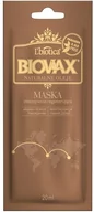 Maski do włosów - Lbiotica L BIOVAX NATURALNE OLEJE Intensywnie regenerująca Maseczka - 20 ml - miniaturka - grafika 1