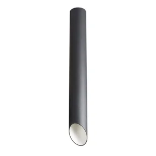 Italux Argon LED lampa sufitowa 1-punktowa czarna/biała SLC78008-L-75/7W 3K BL+WH - Lampy sufitowe - miniaturka - grafika 1