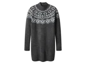 Sukienki - esmara® Sukienka dzianinowa damska z domieszką wełny (Szary, XL(48/50)) - miniaturka - grafika 1