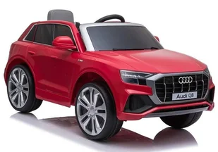 LEAN CARS Auto na Akumulator Audi Q8 JJ2066 Czerwony Lakierowany 5505 - Pojazdy elektryczne dla dzieci - miniaturka - grafika 1