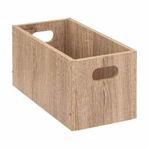 Pudełko do regału 15x31cm drewniane naturalne - Pudła i pojemniki do przechowywania - miniaturka - grafika 1