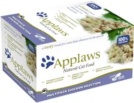 Mokra karma dla kotów - Zestaw próbny Applaws Cat Pot, 8 x 60 g - Wariacje drobiowe - miniaturka - grafika 1