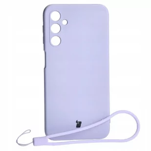 Bizon Etui Case Silicone do Samsung Galaxy A24 4G, jasnofioletowe - Etui i futerały do telefonów - miniaturka - grafika 1