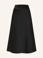 Spódnice - Inwear Spódnica Satynowa Zilkyiw schwarz - miniaturka - grafika 1
