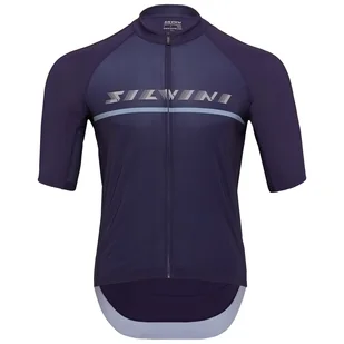 Męska koszulka kolarska Silvini Mazzano Rozmiar: L / Kolor: ciemnoniebieski - Bluzy sportowe męskie - miniaturka - grafika 1