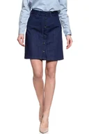Spódnice - Lee, Spódniczka damska, A Line Skirt Rinse L38Nrc36, rozmiar W27 - miniaturka - grafika 1