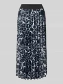 Spódnice - Spódnica plisowana z elastycznym pasem - miniaturka - grafika 1