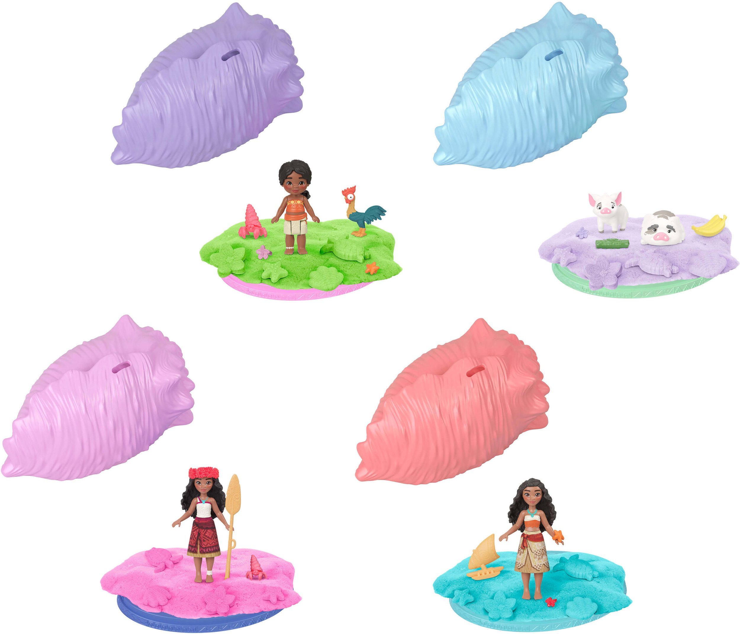 Mattel Disney Princess Moana Reveal zestaw niespodzianek JJV38