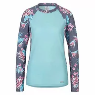 Koszulki i topy damskie - Firefly Firefly Damski t-shirt Mina T-shirt damski szary Solid/Flower 34 4036756 - miniaturka - grafika 1