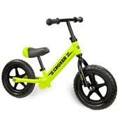 Rowerki biegowe - Rowerek biegowy Croxer Leox Lime z hamulcem - miniaturka - grafika 1