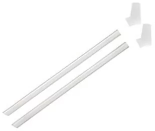 CamelBak Products LLC uniseks  dla dorosłych Eddy+ Bite Valves and Straw, przezroczysty, czarny, jeden rozmiar - Akcesoria rowerowe - miniaturka - grafika 1