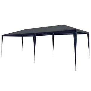 vidaXL Namiot imprezowy, 3 x 6 m, PE, niebieski - Pawilony ogrodowe - miniaturka - grafika 6