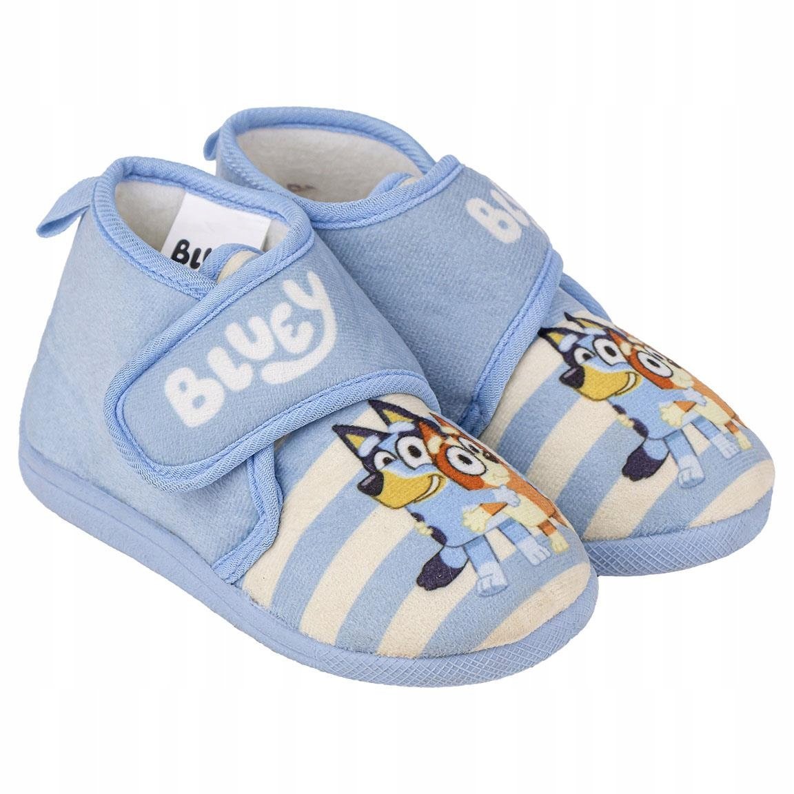 Kapcie Papcie Trampki domowe przedszkolne rzepy Bluey Bingo Cerda r.24