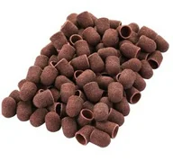 Pozostałe akcesoria kosmetyczne - Exo kapturek ścierny 10 mm/80 100 szt. Soft Cap basic - miniaturka - grafika 1