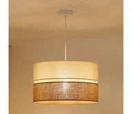 Lampy sufitowe - Brilagi - Żyrandol na lince ROYAL YUTE 1xE27/15W/230V śr. 40 cm beżowy/kremowy - miniaturka - grafika 1